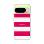 スリムプロテクションケース［ Big Border - Pink ］