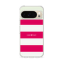 スリムプロテクションケース［ Big Border - Pink ］