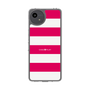 スリムプロテクションケース［ Big Border - Pink ］