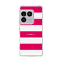スリムプロテクションケース［ Big Border - Pink ］