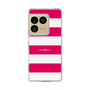 スリムプロテクションケース［ Big Border - Pink ］