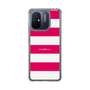 スリムプロテクションケース［ Big Border - Pink ］