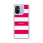 スリムプロテクションケース［ Big Border - Pink ］