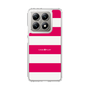 スリムプロテクションケース［ Big Border - Pink ］