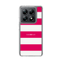 スリムプロテクションケース［ Big Border - Pink ］