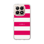 スリムプロテクションケース［ Big Border - Pink ］