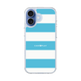 スリムプロテクションケース［ Big Border - Blue ］