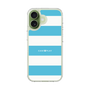スリムプロテクションケース［ Big Border - Blue ］
