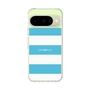 スリムプロテクションケース［ Big Border - Blue ］