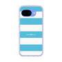 スリムプロテクションケース［ Big Border - Blue ］