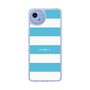 スリムプロテクションケース［ Big Border - Blue ］