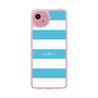 スリムプロテクションケース［ Big Border - Blue ］