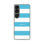 スリムプロテクションケース［ Big Border - Blue ］