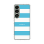 スリムプロテクションケース［ Big Border - Blue ］