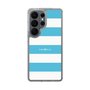 スリムプロテクションケース［ Big Border - Blue ］