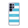 スリムプロテクションケース［ Big Border - Blue ］