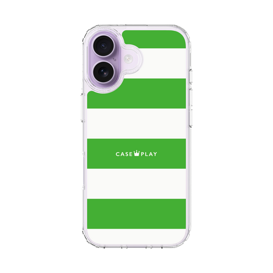 スリムプロテクションケース［ Big Border - Green ］