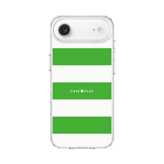 スリムプロテクションケース［ Big Border - Green ］