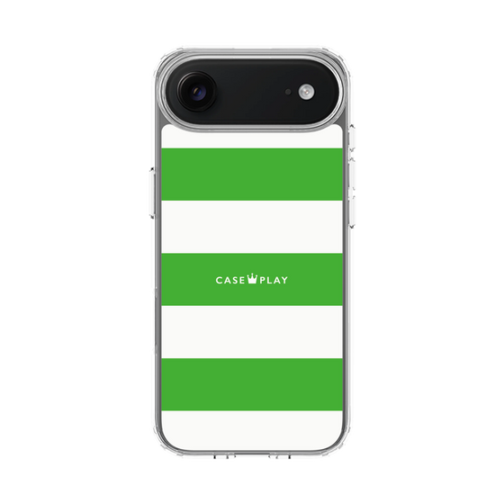 スリムプロテクションケース［ Big Border - Green ］