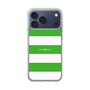 スリムプロテクションケース［ Big Border - Green ］