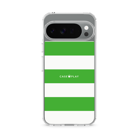 スリムプロテクションケース［ Big Border - Green ］
