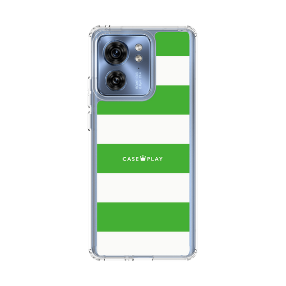 スリムプロテクションケース［ Big Border - Green ］