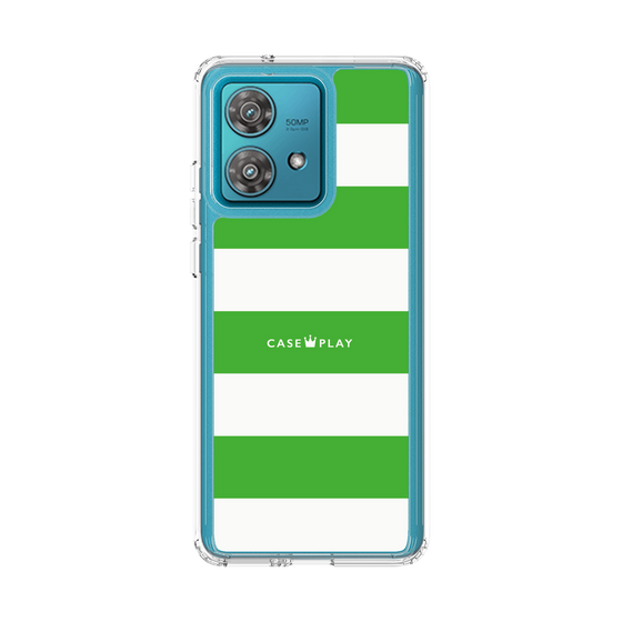 スリムプロテクションケース［ Big Border - Green ］