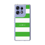 スリムプロテクションケース［ Big Border - Green ］