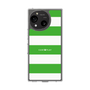 スリムプロテクションケース［ Big Border - Green ］