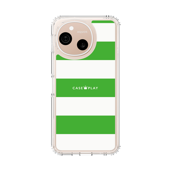 スリムプロテクションケース［ Big Border - Green ］