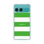 スリムプロテクションケース［ Big Border - Green ］