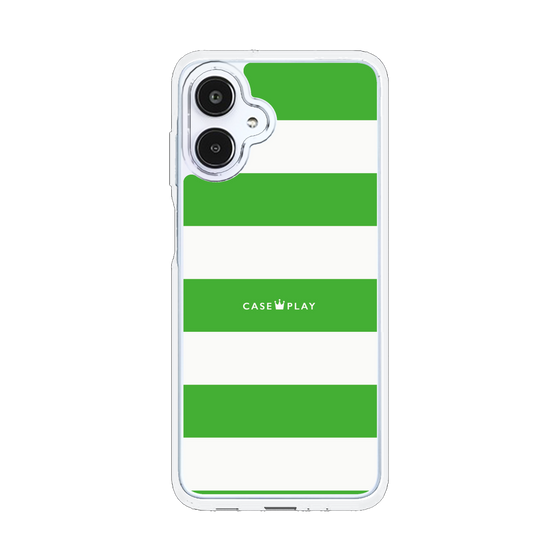 スリムプロテクションケース［ Big Border - Green ］