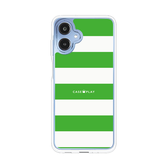 スリムプロテクションケース［ Big Border - Green ］