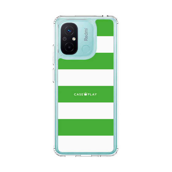 スリムプロテクションケース［ Big Border - Green ］