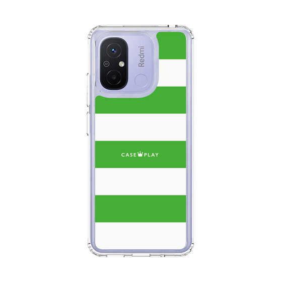 スリムプロテクションケース［ Big Border - Green ］