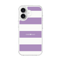 スリムプロテクションケース［ Big Border - Purple ］