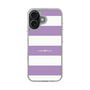 スリムプロテクションケース［ Big Border - Purple ］