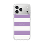 スリムプロテクションケース［ Big Border - Purple ］