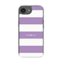 スリムプロテクションケース［ Big Border - Purple ］