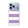 スリムプロテクションケース［ Big Border - Purple ］
