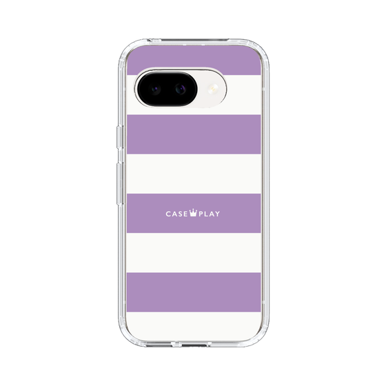 スリムプロテクションケース［ Big Border - Purple ］