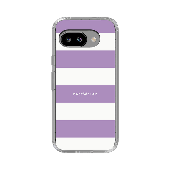 スリムプロテクションケース［ Big Border - Purple ］