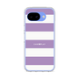 スリムプロテクションケース［ Big Border - Purple ］