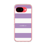 スリムプロテクションケース［ Big Border - Purple ］