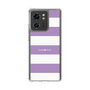 スリムプロテクションケース［ Big Border - Purple ］