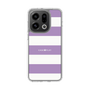 スリムプロテクションケース［ Big Border - Purple ］