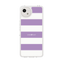 スリムプロテクションケース［ Big Border - Purple ］