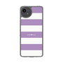 スリムプロテクションケース［ Big Border - Purple ］