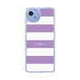 スリムプロテクションケース［ Big Border - Purple ］