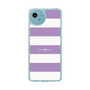 スリムプロテクションケース［ Big Border - Purple ］